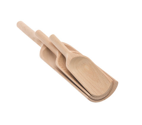Wooden Flat Scoop (Small)