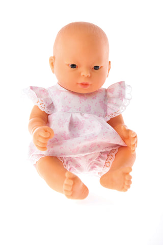 Little Tiny Doll Pink Play Suit