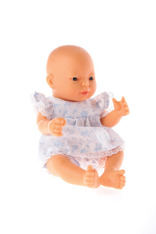 Little Tiny Doll Blue Play Suit