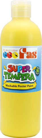 Super Tempera Yellow Paint 500ml