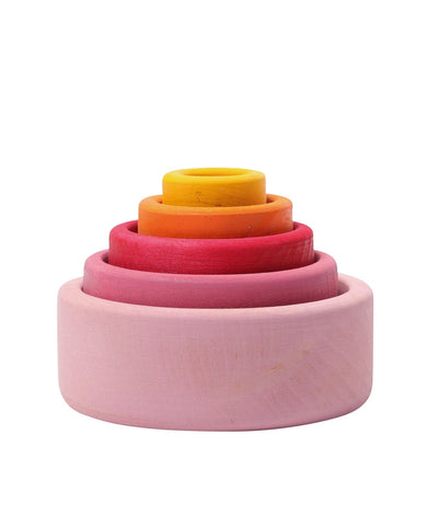 Pink Stacking Bowls