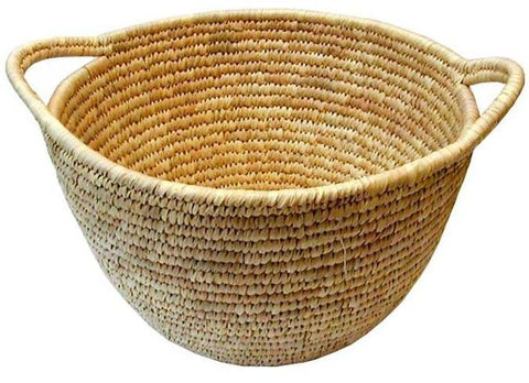 Round Basket with Handles